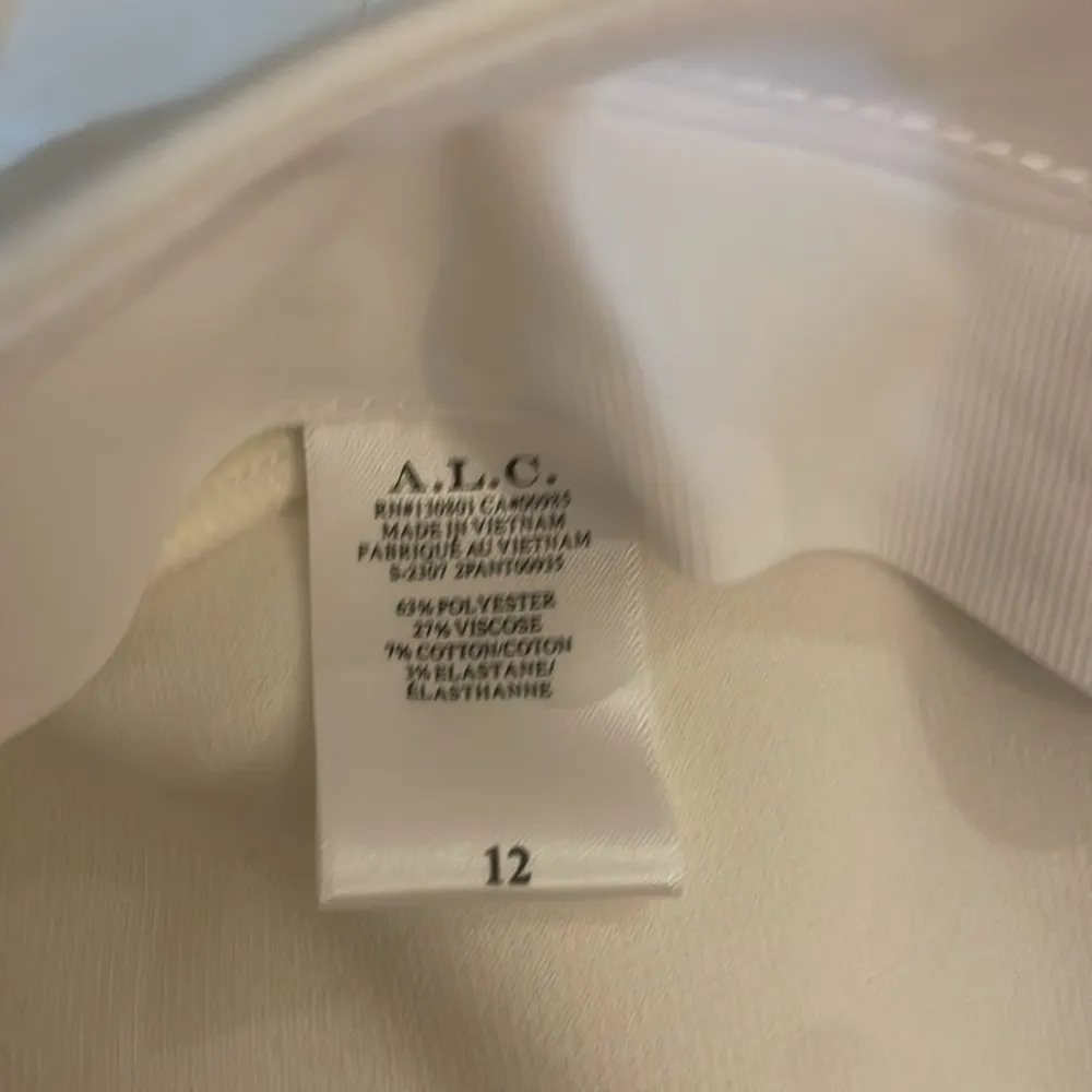 A.L.C. Cream Dress Pants GORGEOUS NEW NWT 12 - Image 5