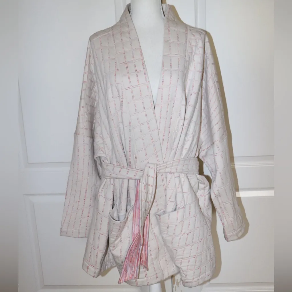NIKE Yoga Women's Therma-FIT Luxe Reversible Kimono Size XL - Image 5