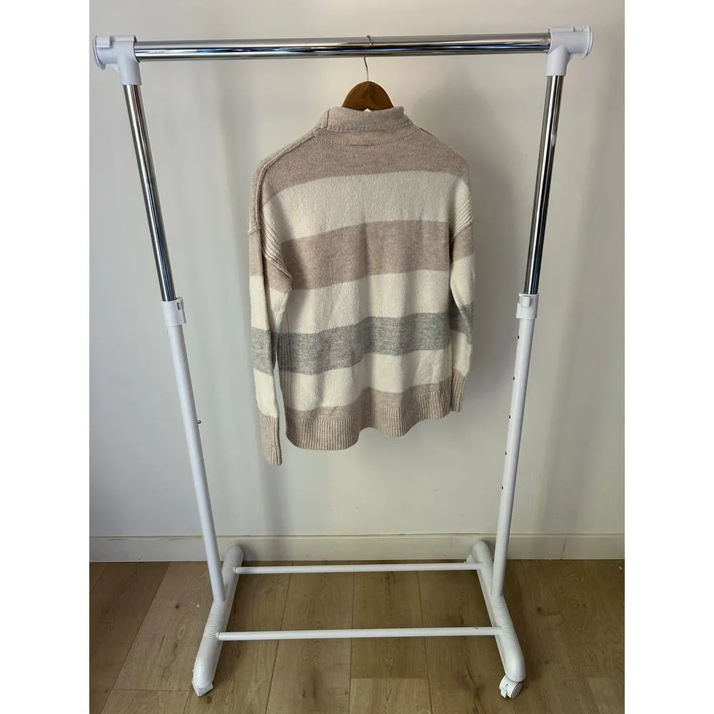 Gap Cozy Striped Sweatshirt Size Large - Image 6