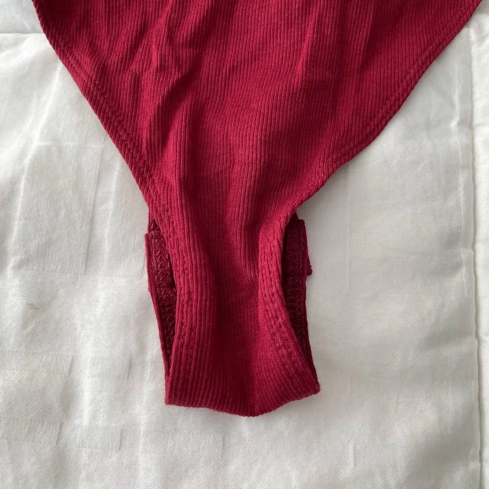 NWT Target A New Day Red Tank Top Bodysuit - Image 3