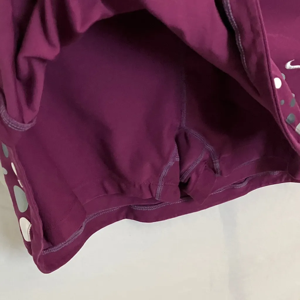 Nike: Purple Mini Skirt with shorts- S - Image 8