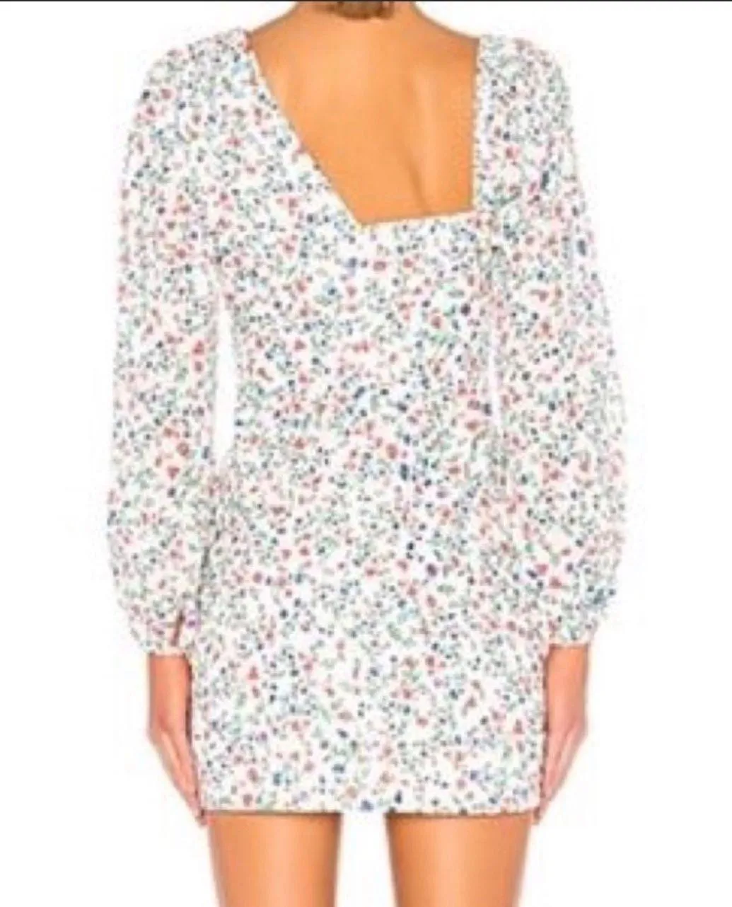 Lovers + Friends Andy Mini Floral Dress June Ditsy Floral - Image 9
