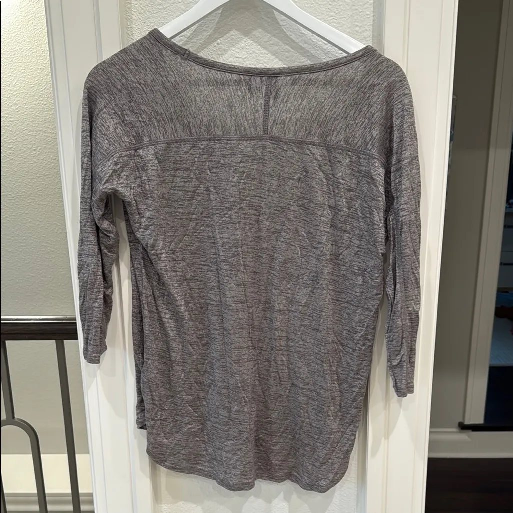 Cynthia Rowley Heather Gray Women's Blouse - Image 3