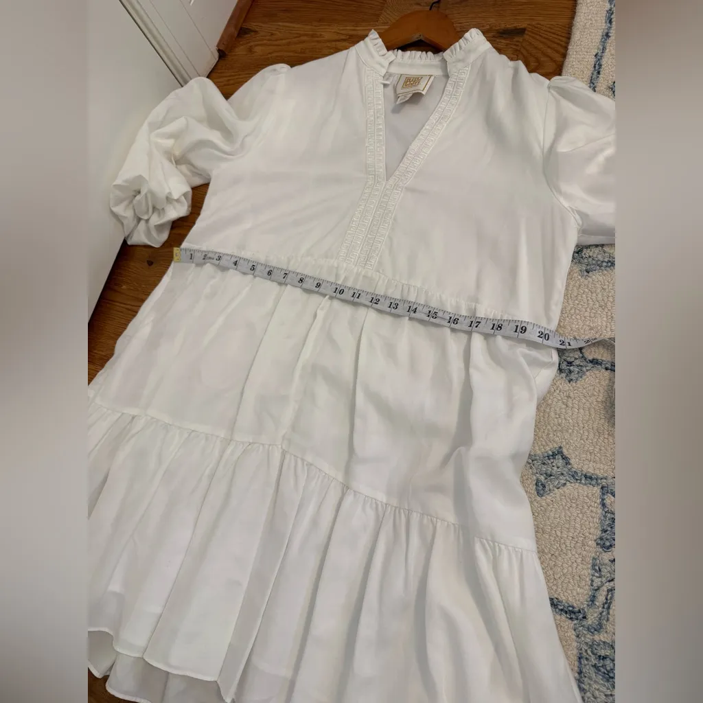 Emily McCarthy Dress Women’s White Frankie Mini Size Medium - Image 11
