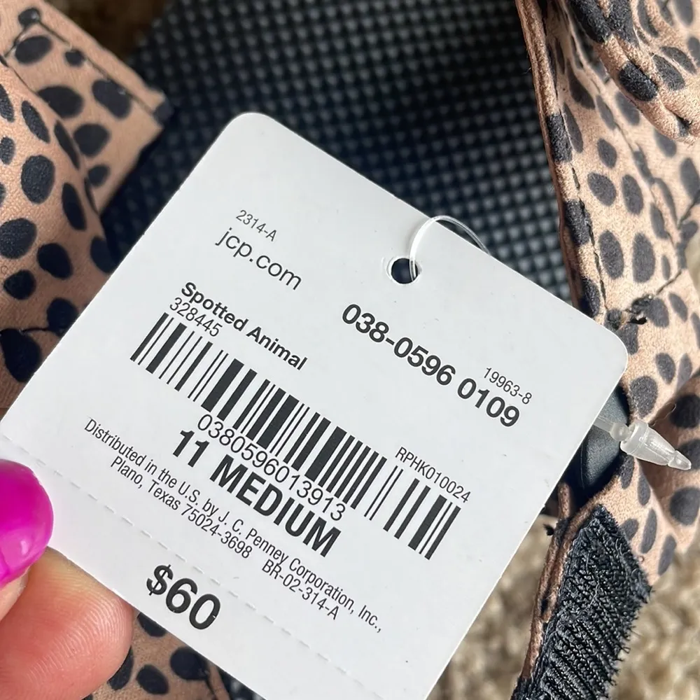 Arizona Womens Judith Strap Sandals outdoor animal print activewear shoe Sz 11M - Image 2