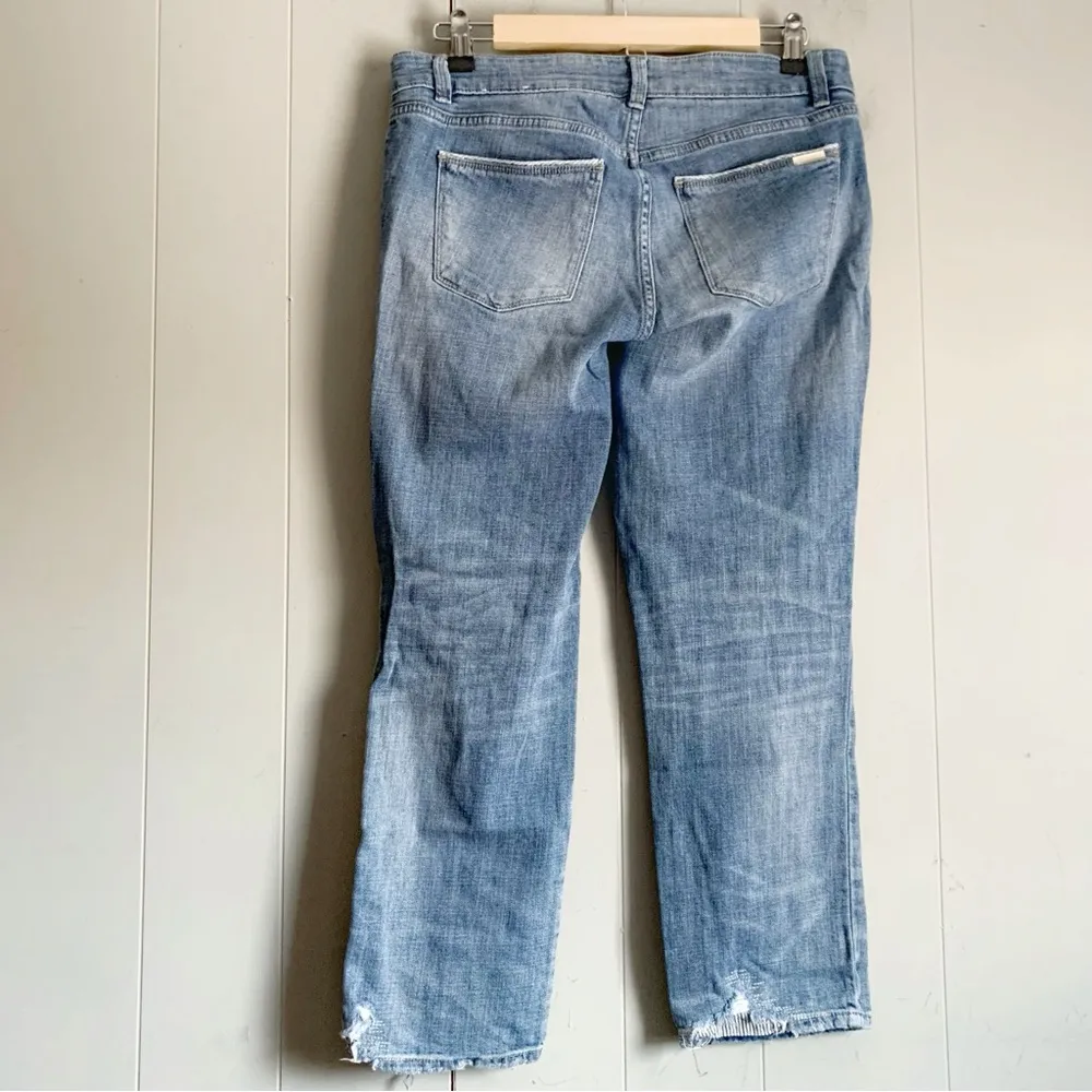 White House Black Market The Straight Crop Jean Size 6 - Image 2