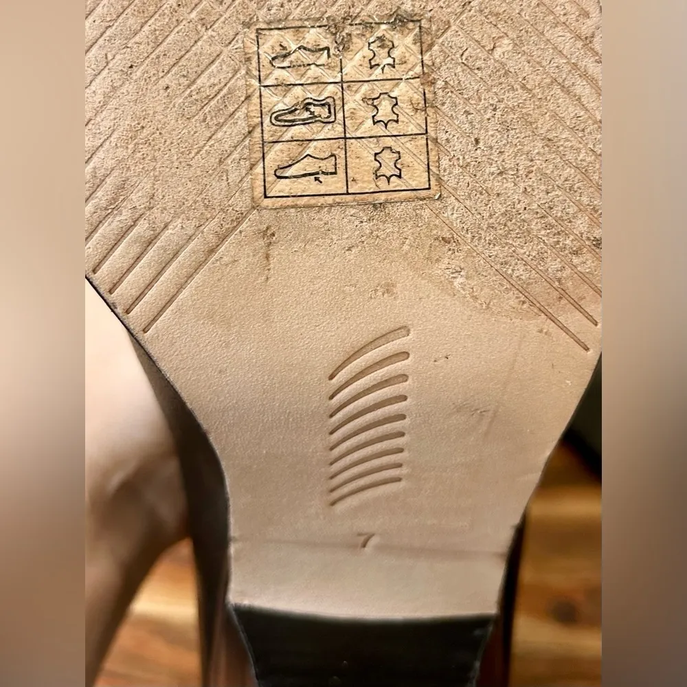 Paige Landyn Black Leather Mid-calf Boot Size 7 - Image 13