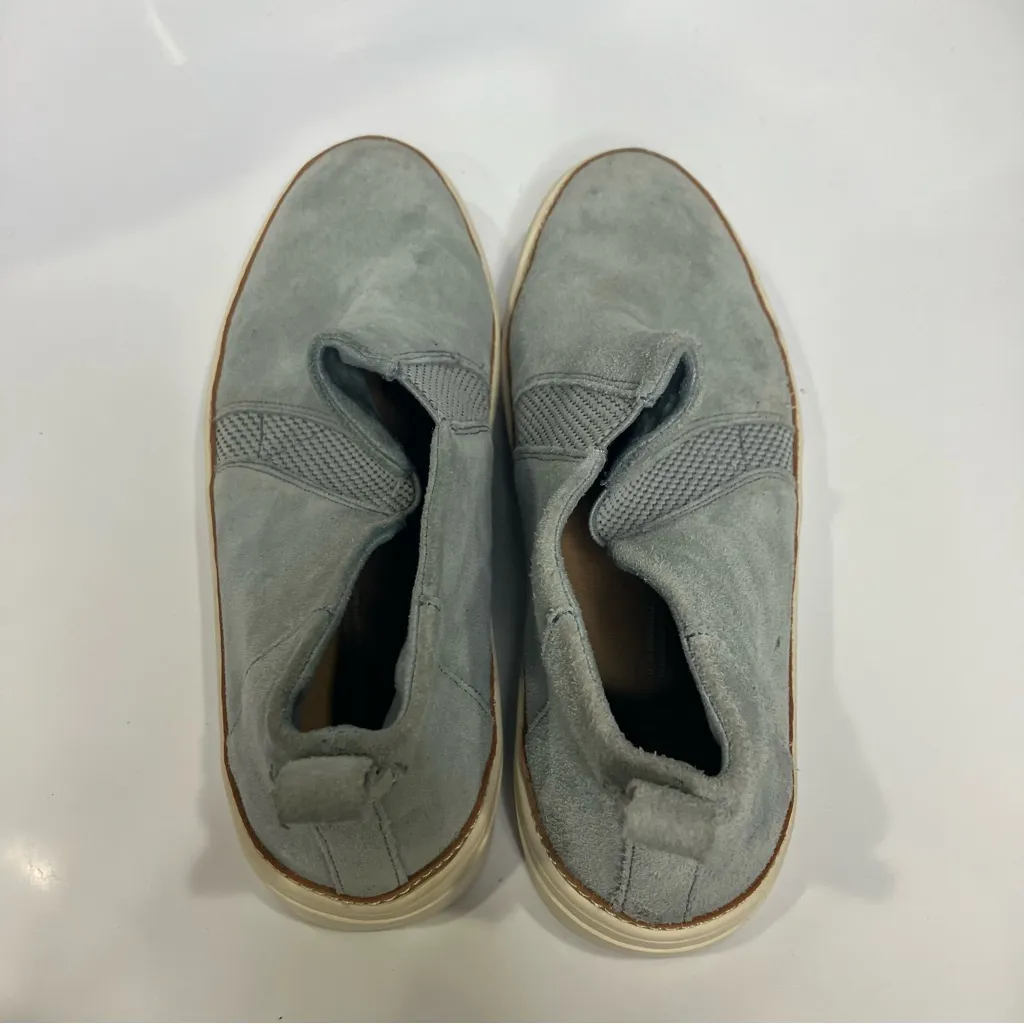 Toms Bryce blue‎ suede sneakers boots shooties casual women’s size 9 casual - Image 6
