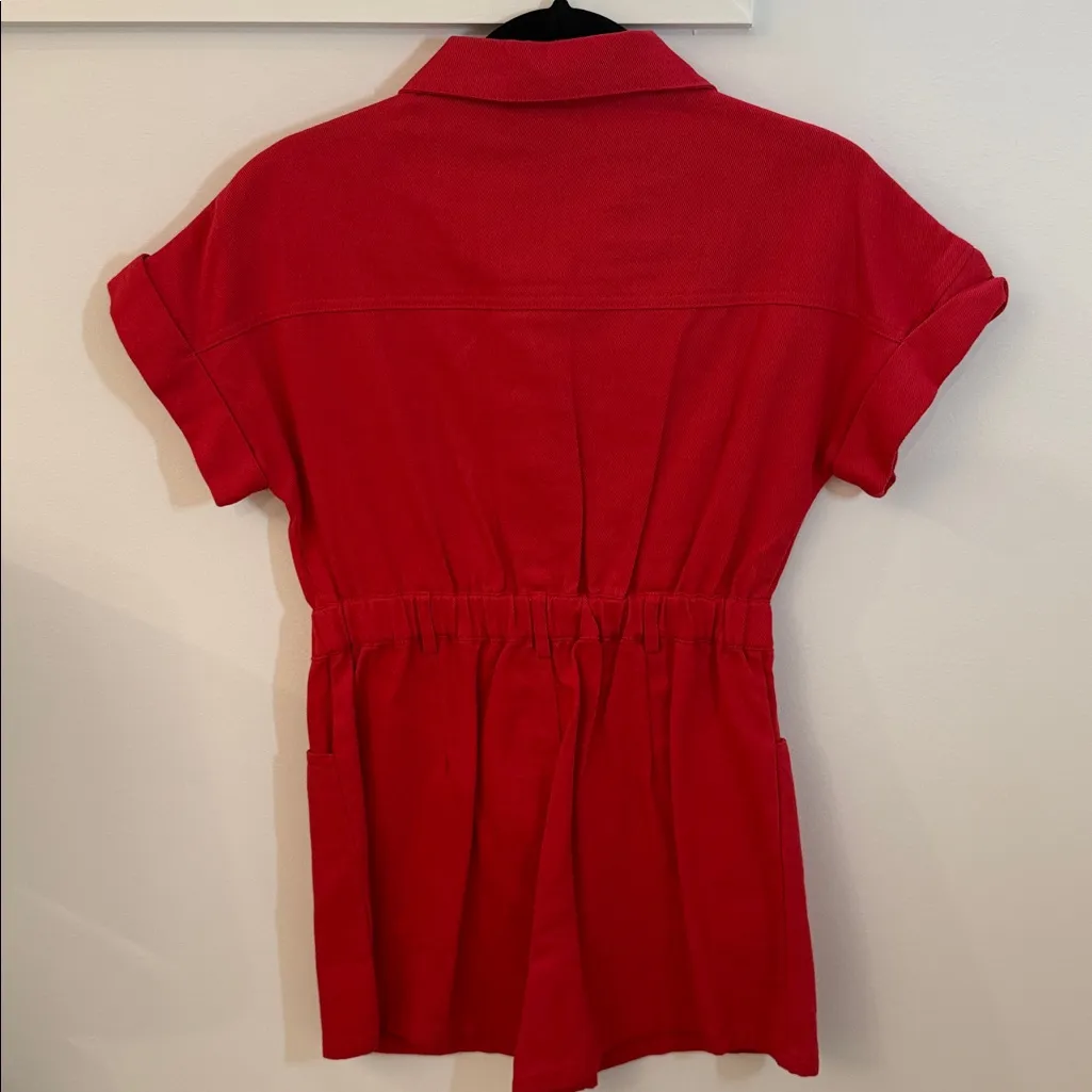 NWT Hausen Women’s Red Romper - Image 2
