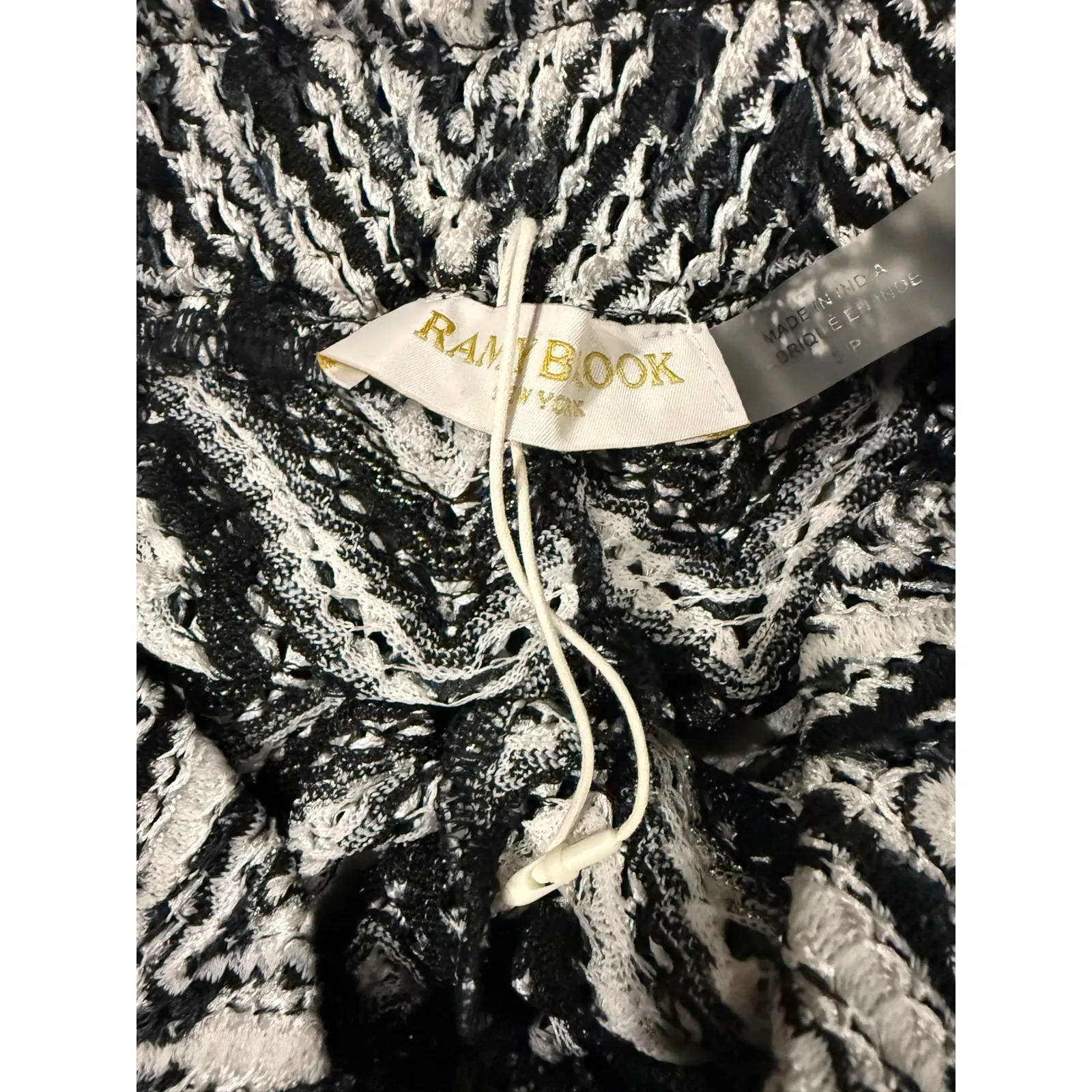 RAMY BROOK
Taytum Open Stitch Wide‎ Leg
Cover Up Pants Spacedye Chevron Small - Image 14