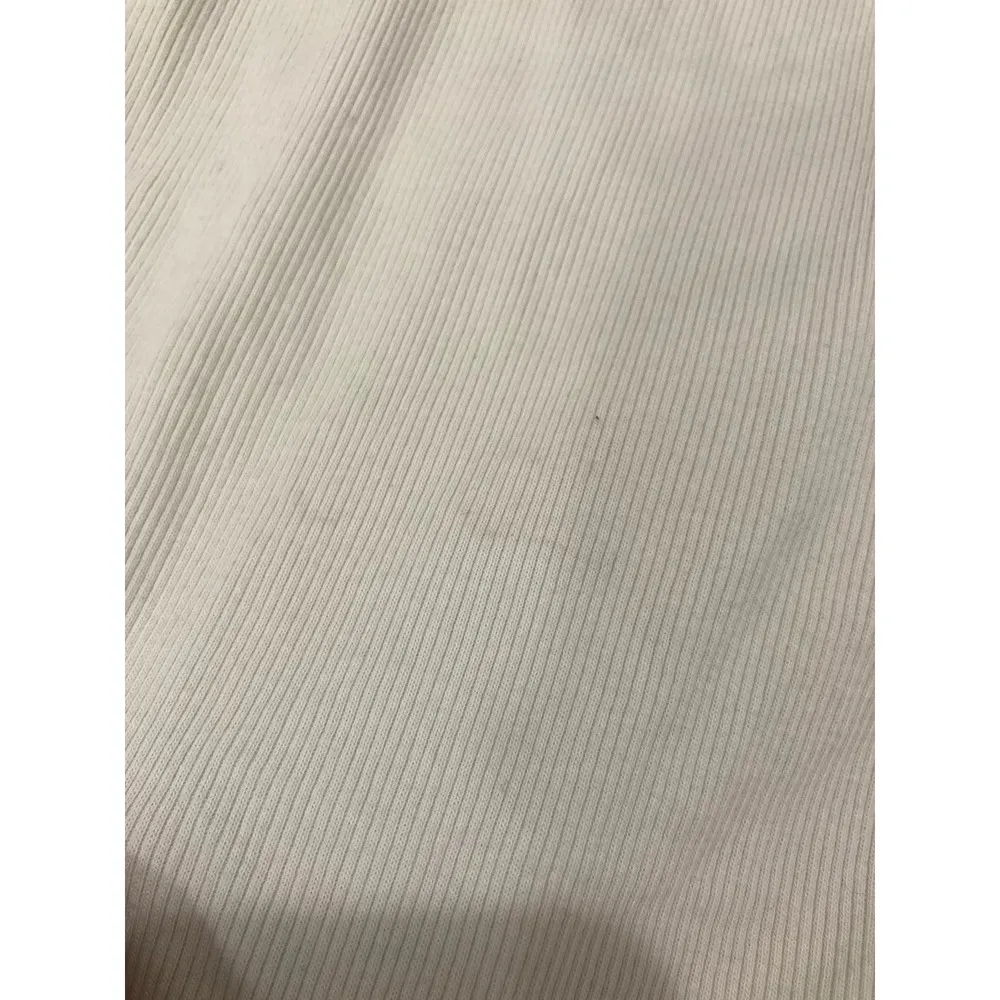 SKIMS Size 3X Ribbed Cotton Bodysuit Top BS-SCN-0653 NWT Rib 3XL Bone - Image 8