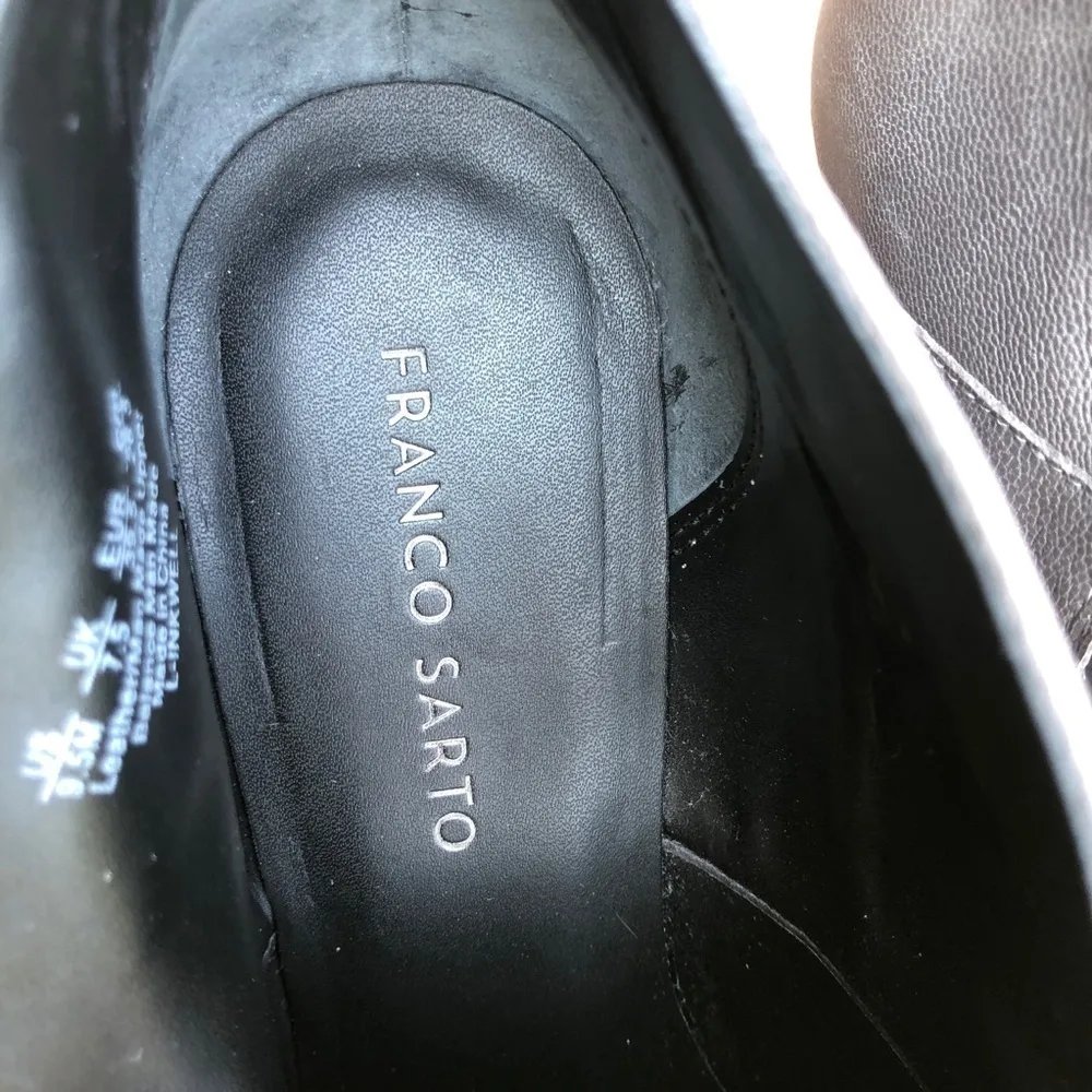 Franco Sarto Slate Grey Heeled Ankle Boot Women's Size 9.5 #256 - Image 5