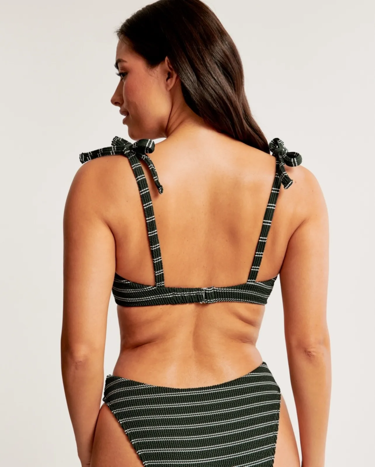 Curve Love Tie-Strap Underwire Bikini Top - Image 4