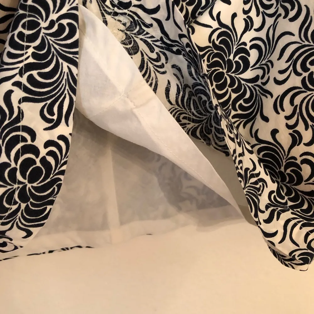 The Gap Cotton Black/White Print skirt 6 - Image 3