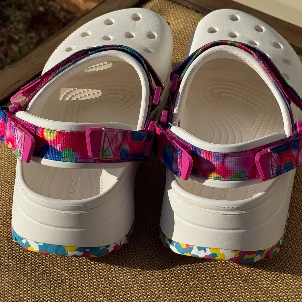 Crocs Classic Women’s Size 8 Hiker Solarized Clogs - Image 4