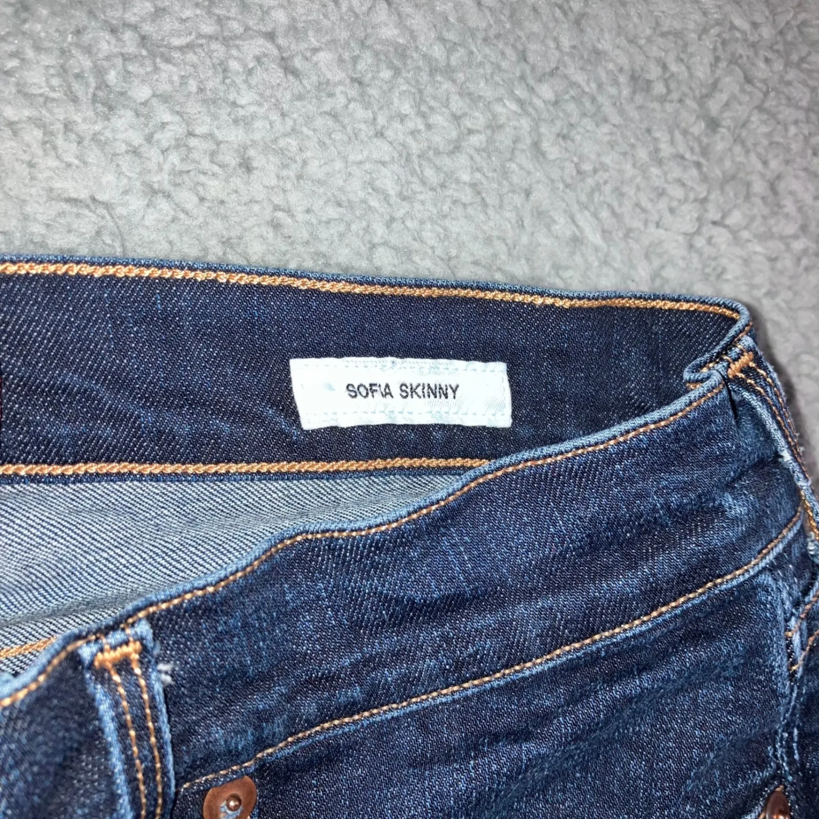 Lucky Brand Jeans Women 12 31 Ankle White Oak Cone Denim Dark Wash Pants - Image 11