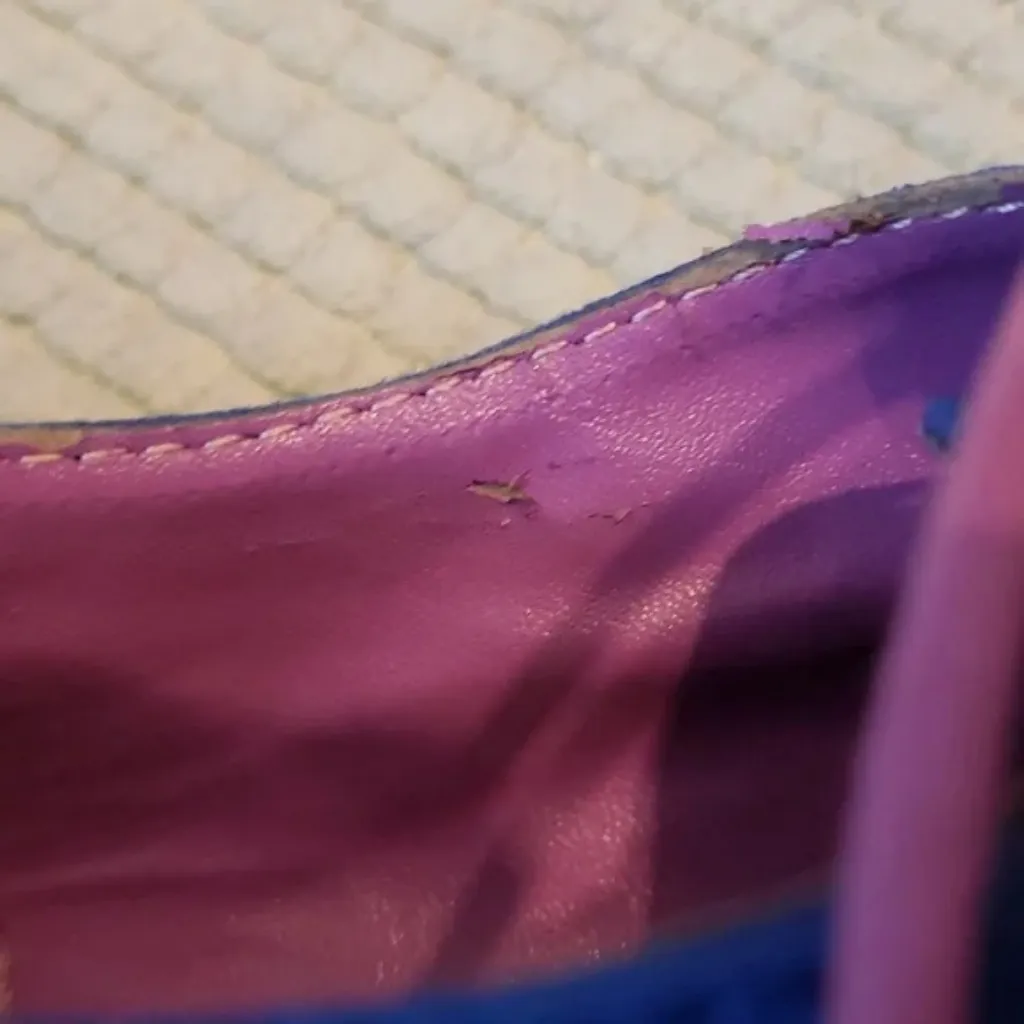 Mossimo Blue Faux Suede Oxfords Size 7.5 - Image 8