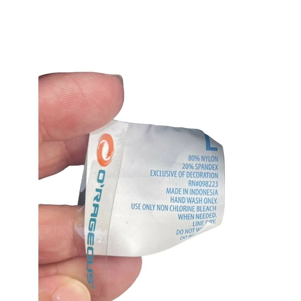 Black One Piece Swimsuit Juniors Size Large Hot Pink Trim Beach Summer Pool NEW - Image 4