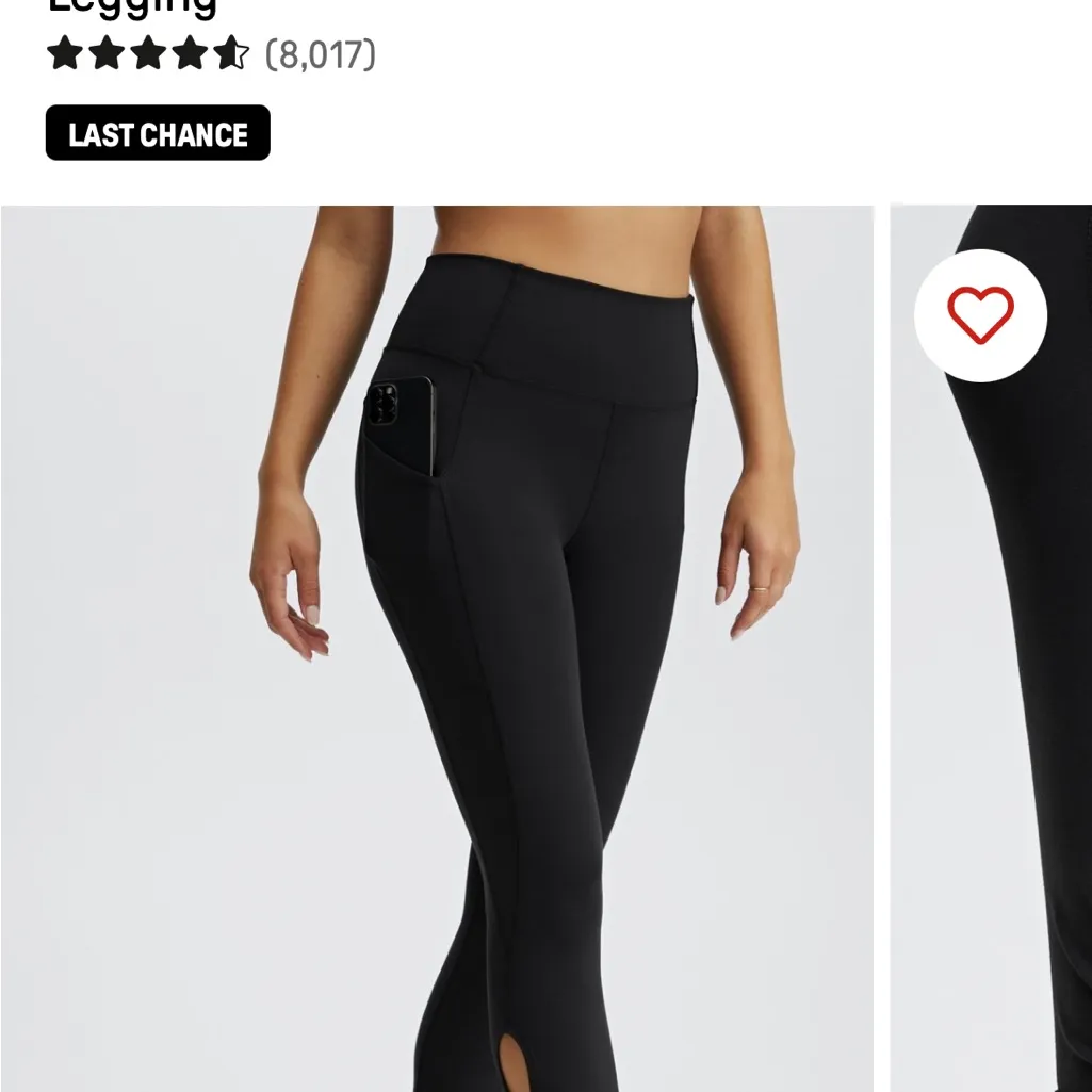 Oasis PureLuxe High-Waisted Twist 7/8
Legging - Image 2