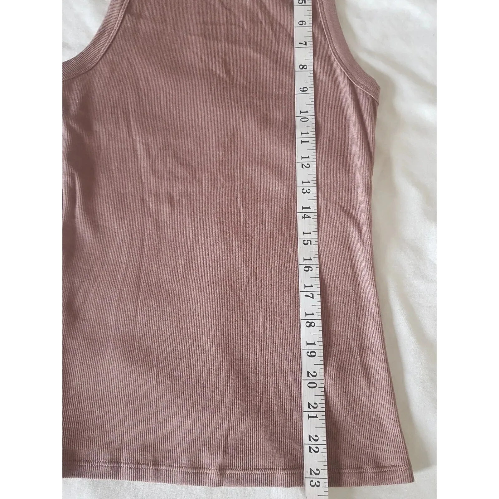 A New Day Womens Size Medium Tank Top Minimalist Classic Basic Light Academia - Image 11