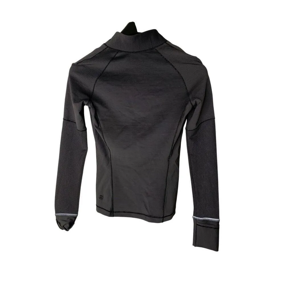 Lululemon Two Toned Running Half Zip Pullover women's size 4 W3GEKS - Image 4