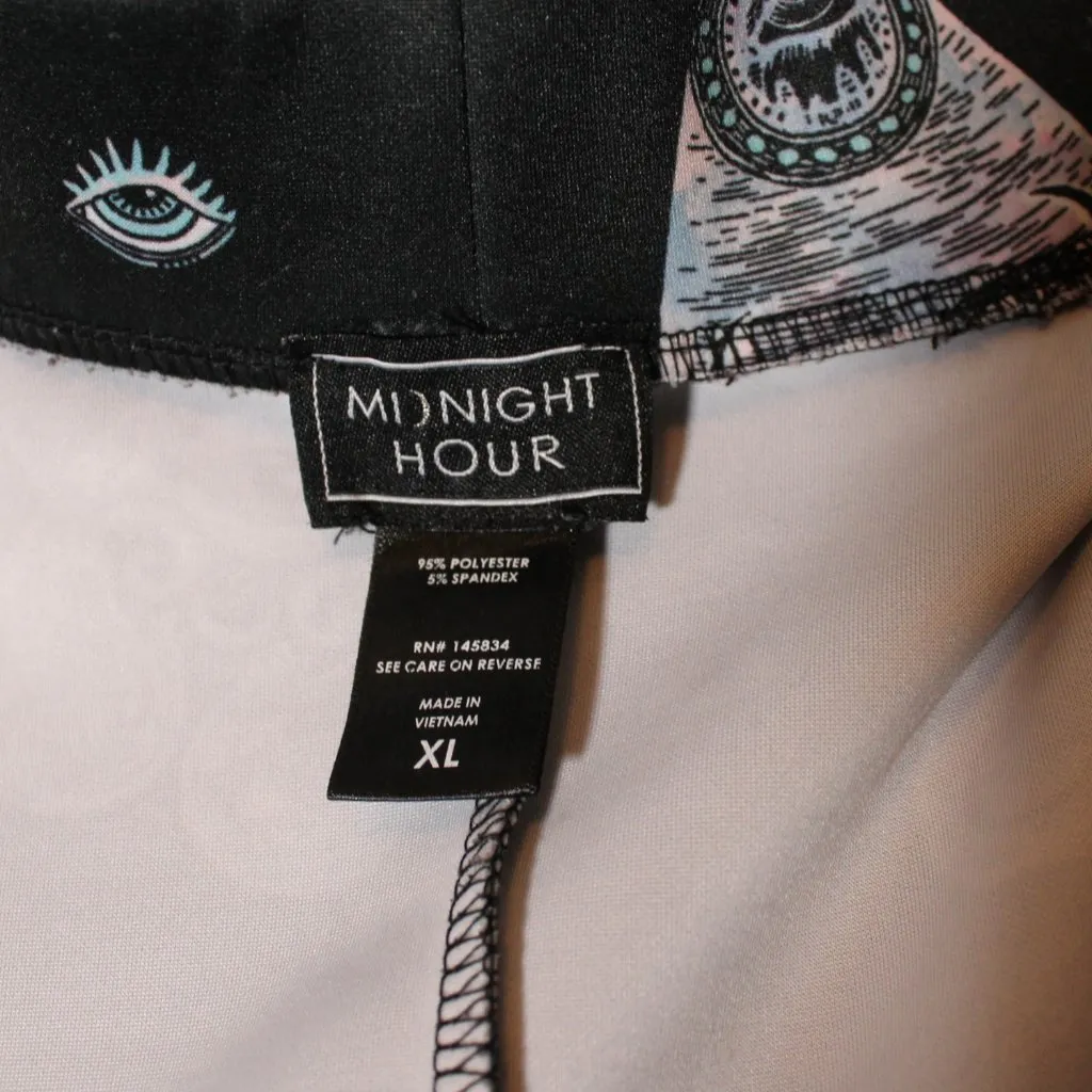 Midnight Hour XL Pastel Goth Planchette Skater Skirt Celestial Witchy w/ Pockets - Image 10