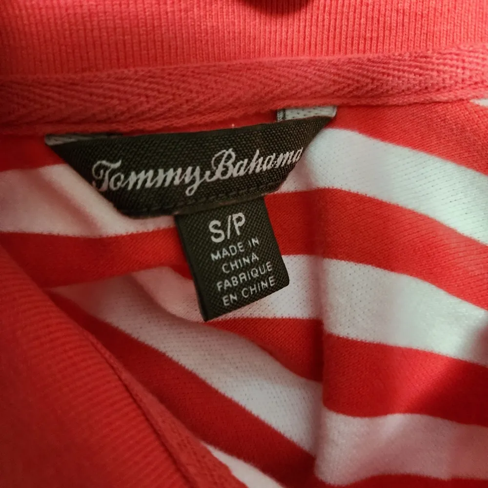 Tommy Bahama Paradise Apple Blossom stipe polo dress size small - Image 6