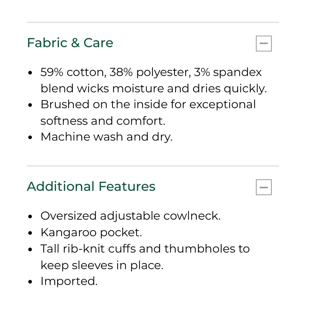 LL Bean Cozy Pullover in Blue Size M - Image 4