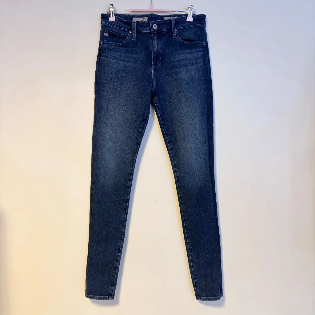 AG Adriano Goldschmied Farrah High Rise Skinny Jeans Dark Wash Womens Size 28 - Image 2