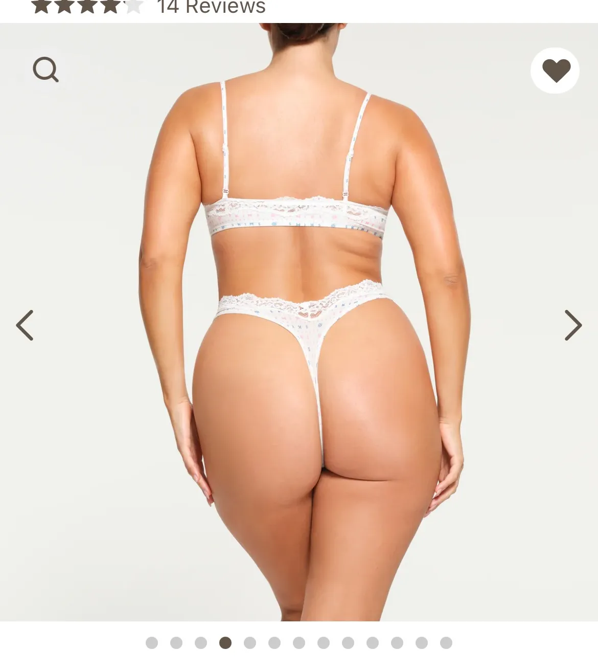 SKIMS Holiday Shop Bralette - Image 4