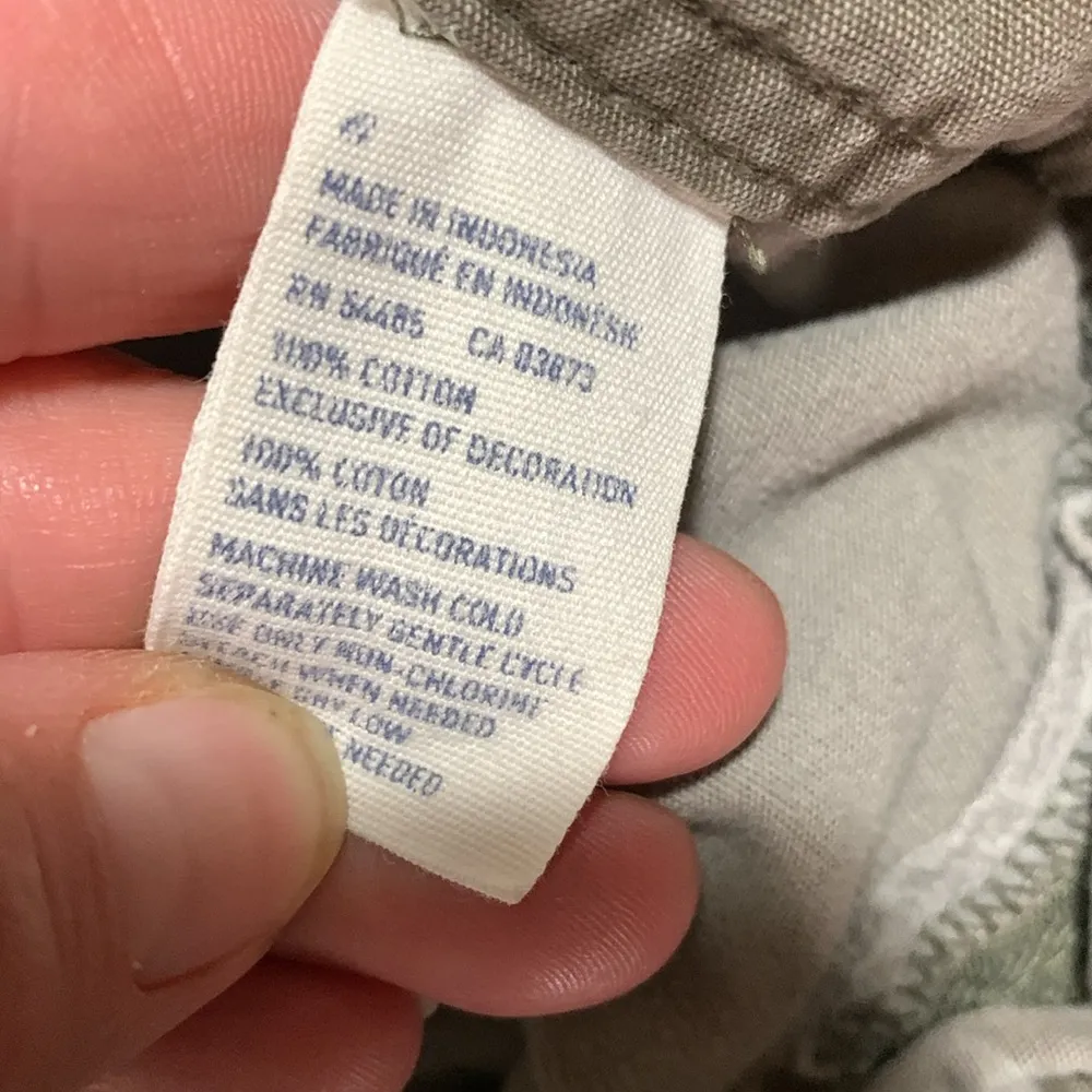 Vintage Y2K American Eagle Camouflage Shorts Sz 6 - Image 4