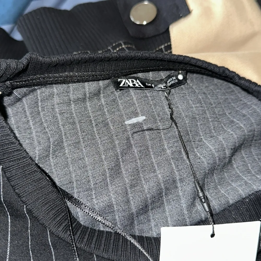 NWT ZARA MIXED BACK STRIPED SWEATSHIRT Limited Edition Bloggers Fave Oversize - Image 5