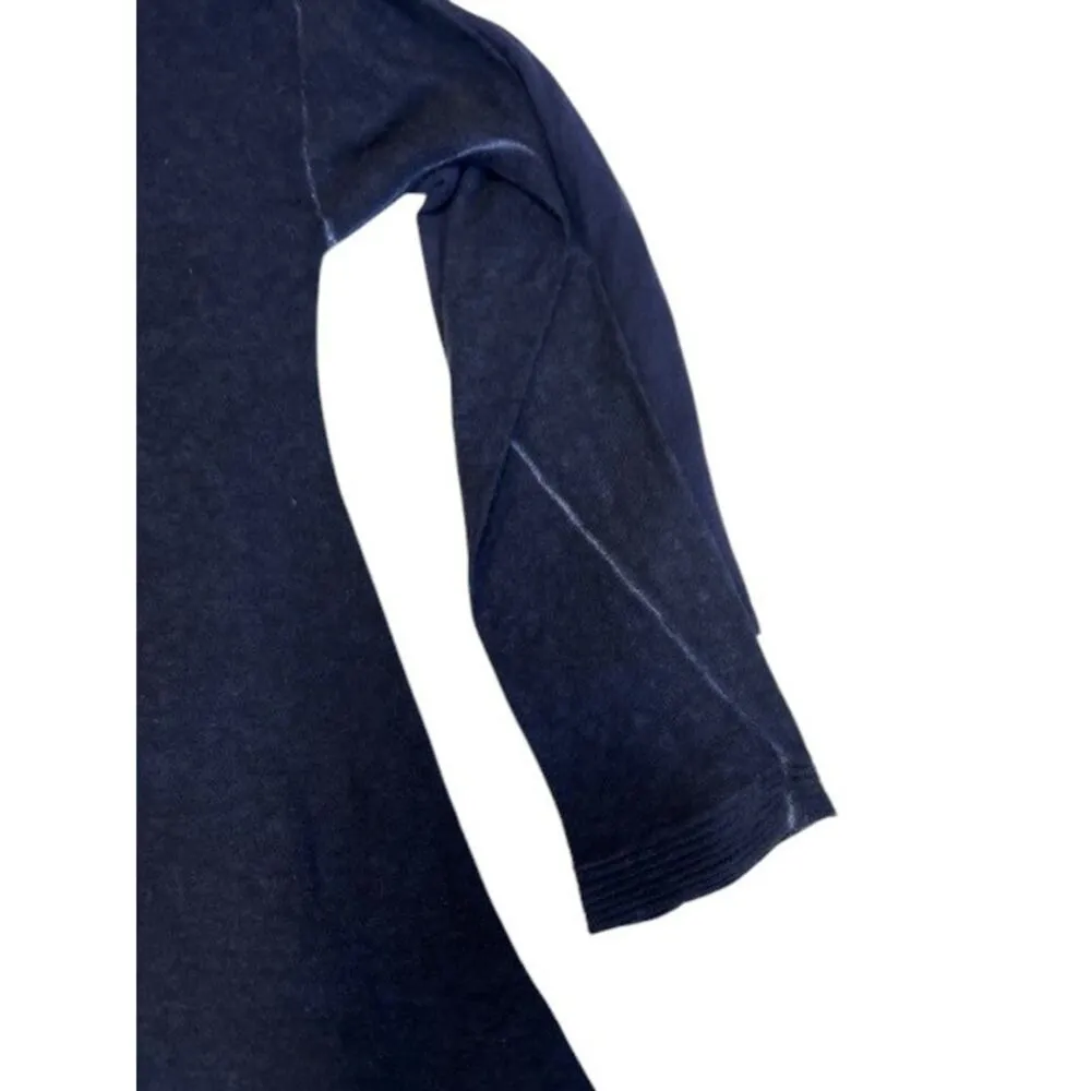 EILEEN FISHER - SKIN Navy Blue Bundle of 2 3/4 Shirt Lightweight sweater MEDIUM - Image 11