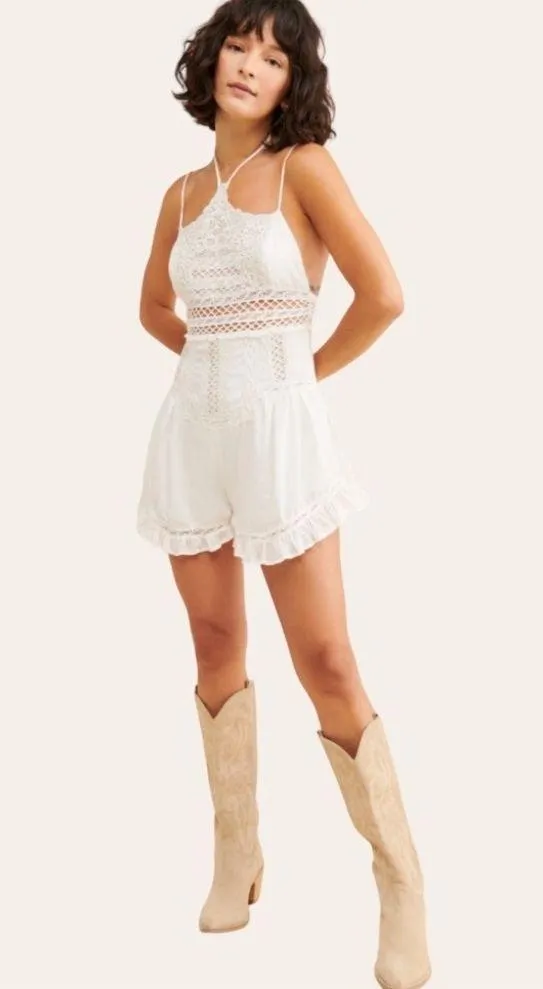 NWT Free People Taya Romper - Image 2
