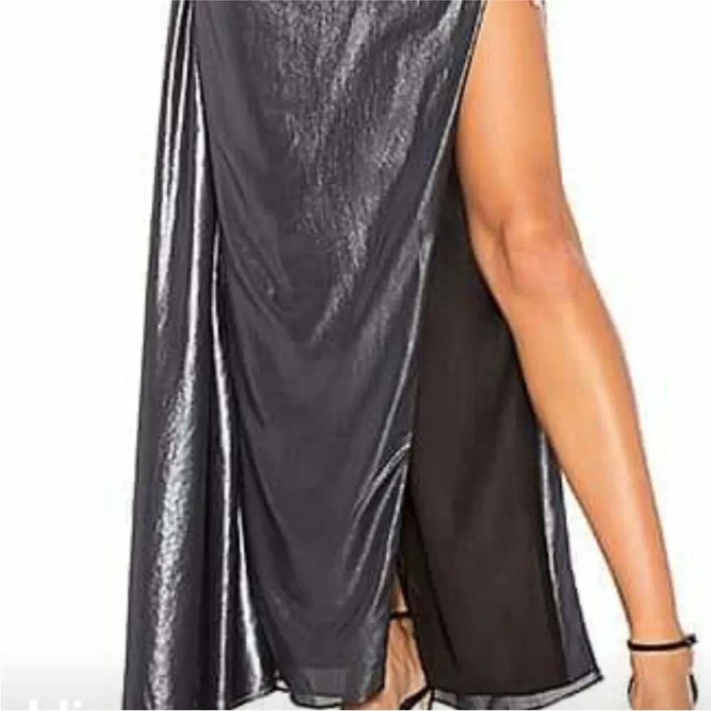 Lovers & Friends Camelia Metallic Cocktail Formal Party Maxi Dress - Image 8