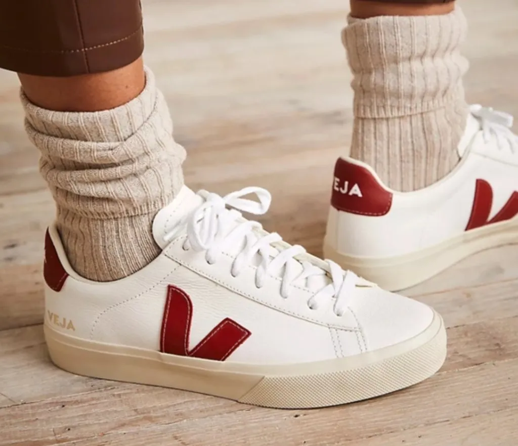 Veja Campo Chromefree Sneakers Extra White Rouille Leather Women's US 7 EU 38 - Image 1
