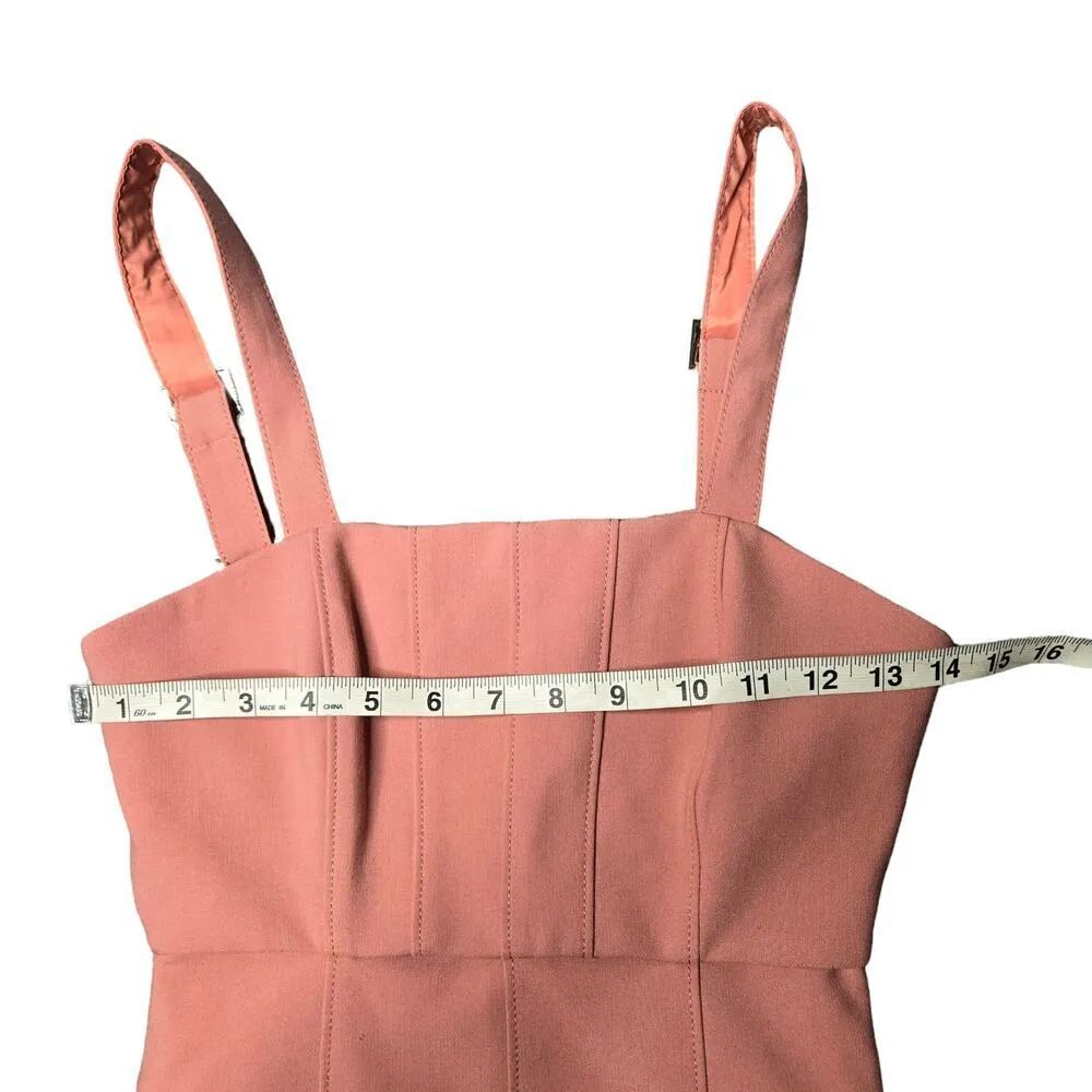 Cinq a Sept Dakota Midi Dress in Rosewood Size 0 - Image 3