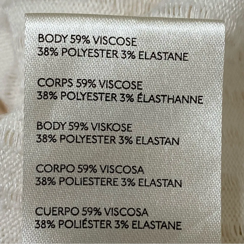 Maeve Anthropologie Vanna Cream Ribbed Cowl Neck Sweater Small Boho Cozy Chic - Image 9