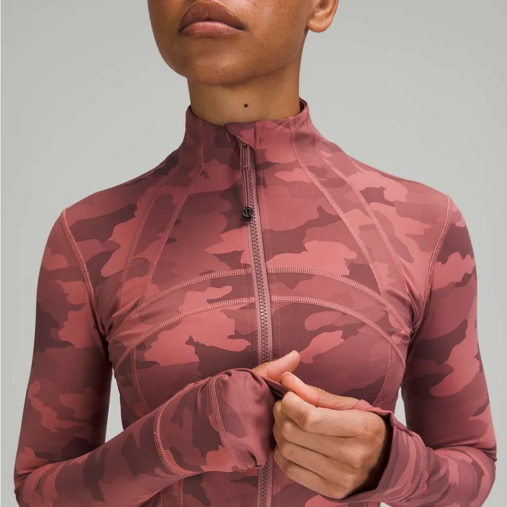 Lululemon Define Jacket Heritage 365 Camo Brier Rose Multi Pink Size 0 - Image 2