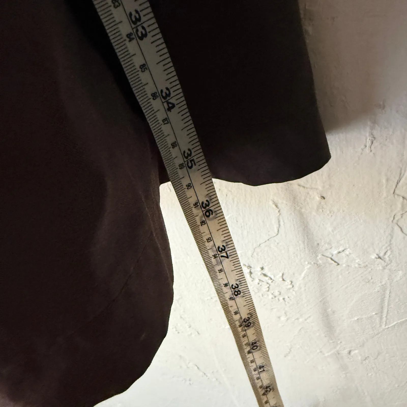 Merona Collection Brown Belted Shirt‎ Dress Size 4 Y2K Utility Style - Image 9