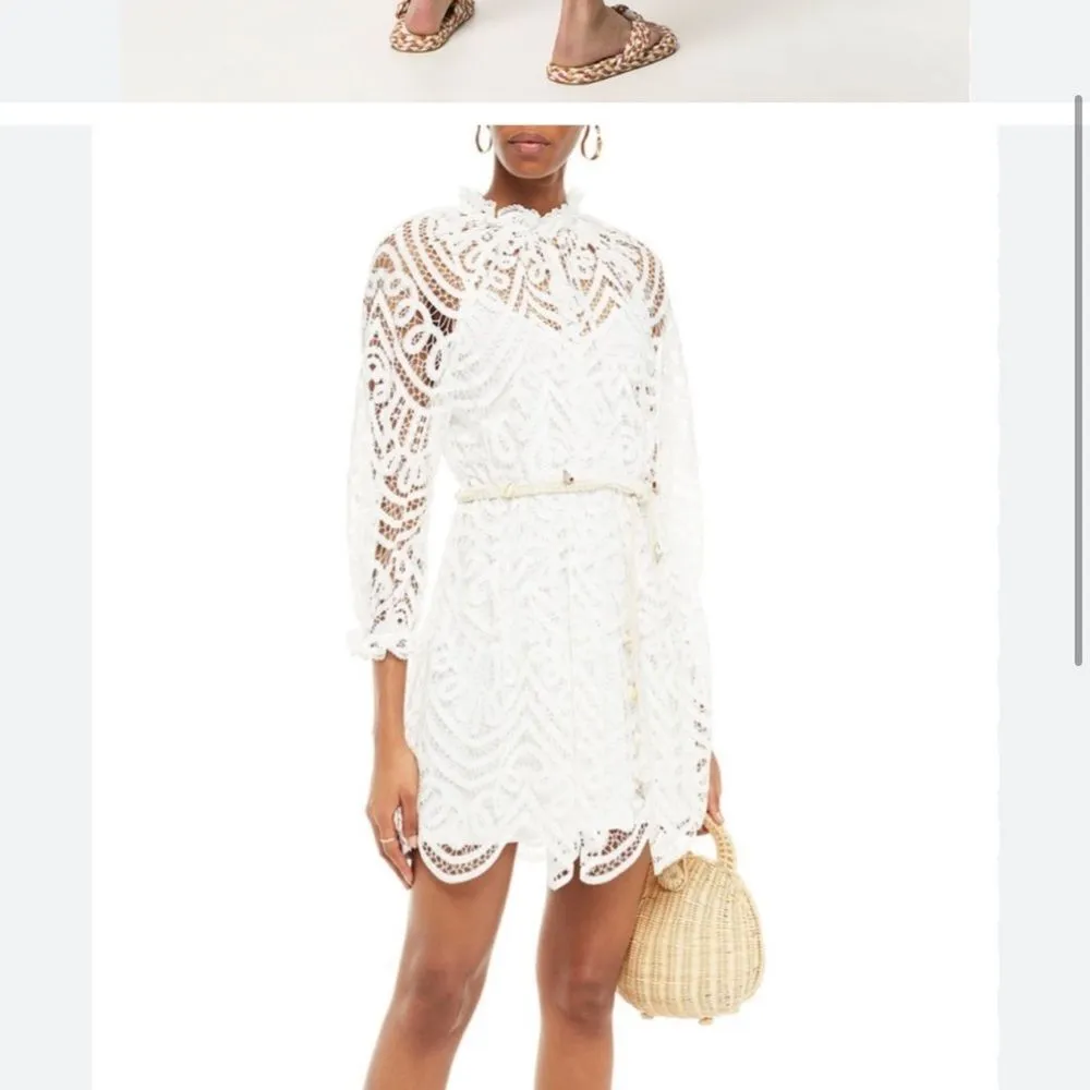 NWT zimmermann white lace dress - Image 3