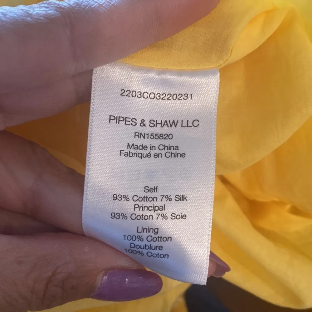 Veronica Beard Virginia sun multi one shoulder midi cottage core summer dress - Image 5