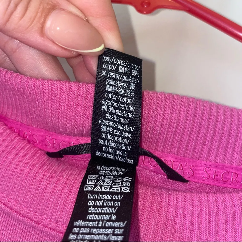 Victoria's Secret Fuchsia Crewneck Sweatshirt - Image 3
