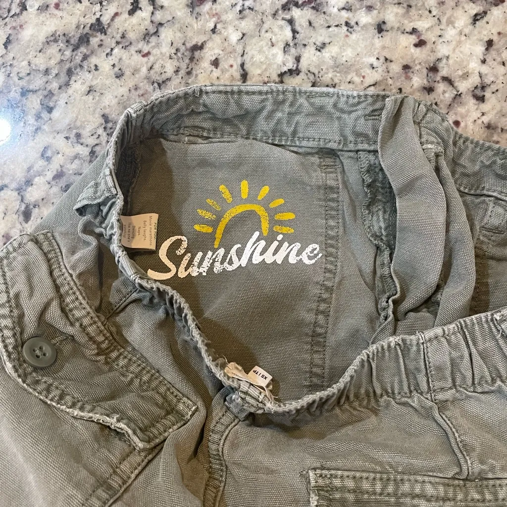 Aerie Olive Shorts - Image 3