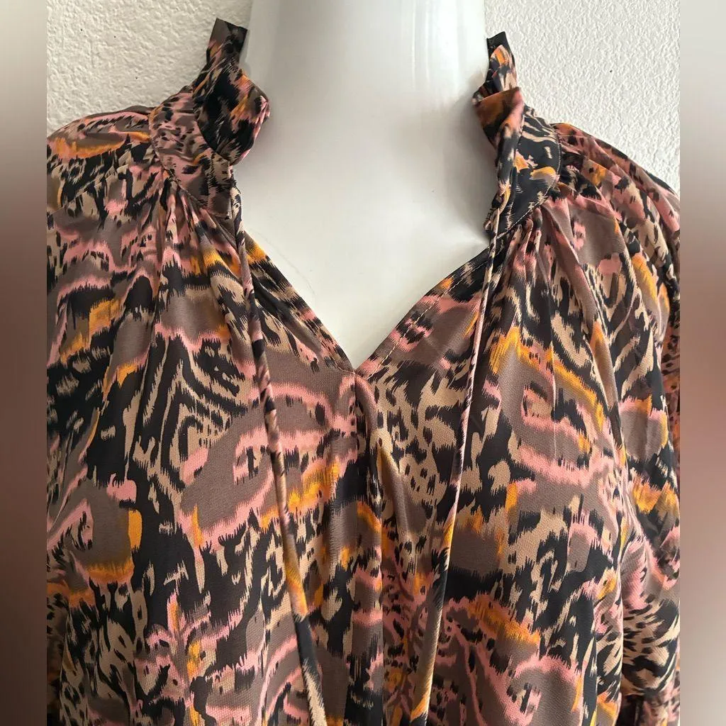 Vici Bohemian Multicolor Multi  Print Mini Dress S - Image 11