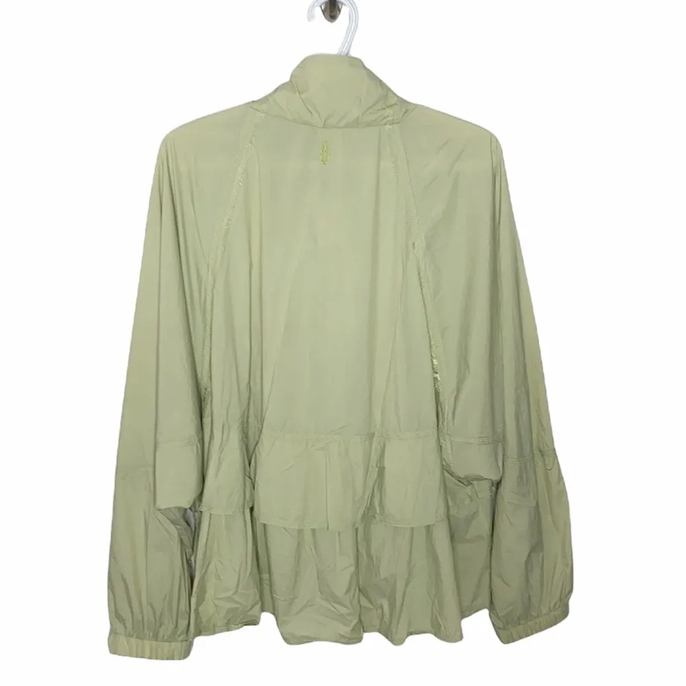 Free People Namaslay tiered ruffle jacket size M - Image 4