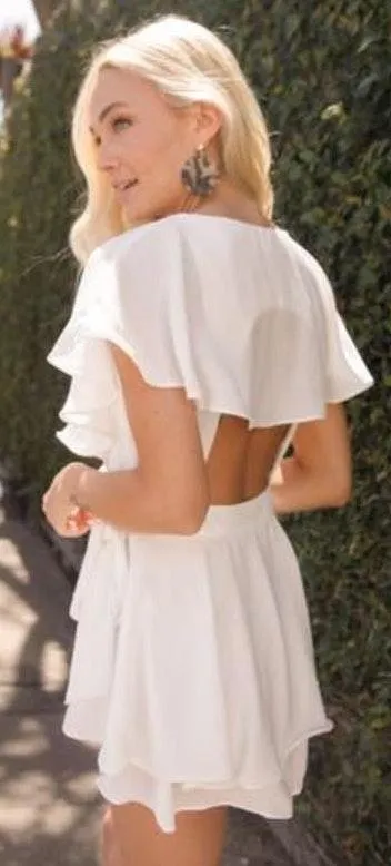 American Threads White Romper  - Image 2