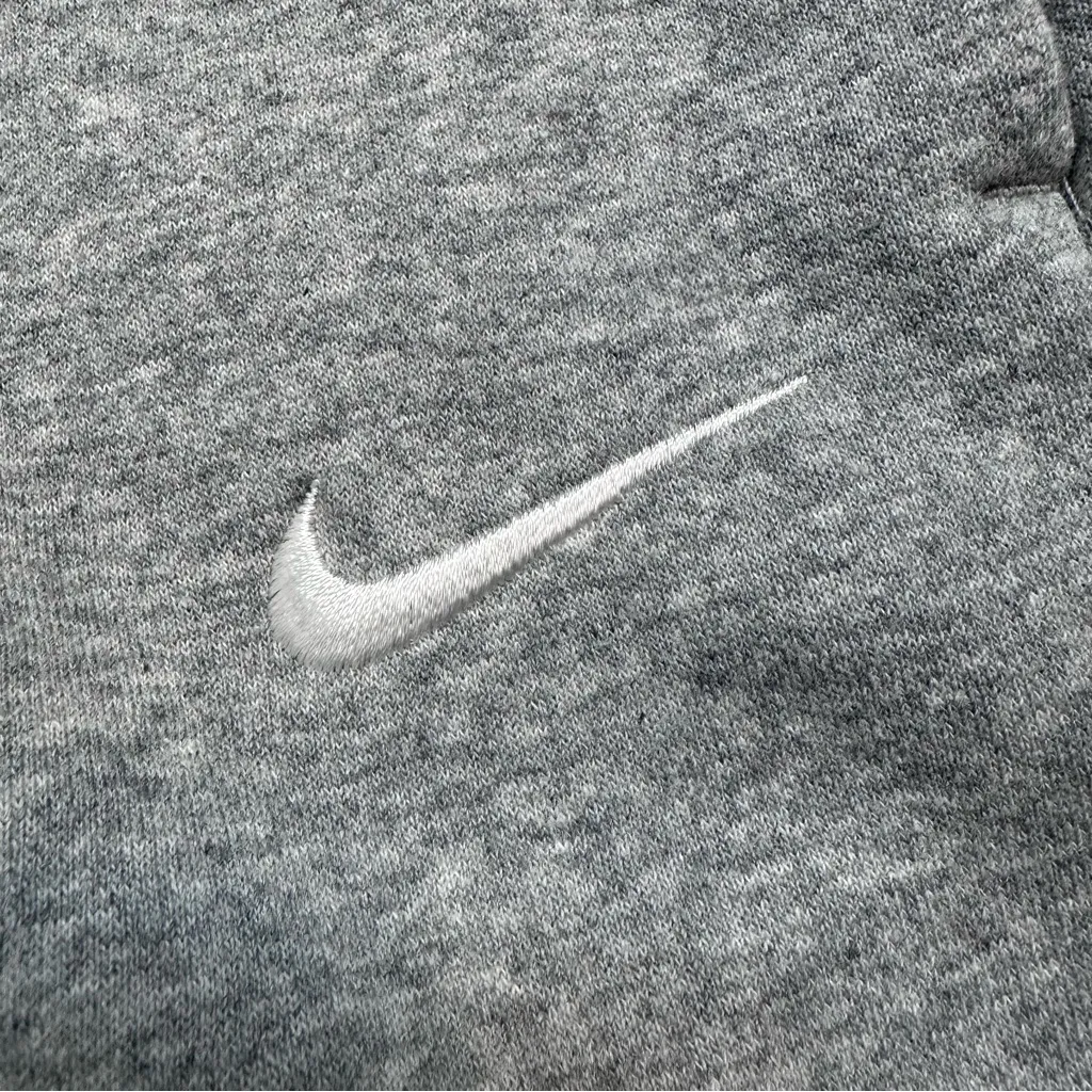 Nike Women's Heather Gray Fleece Sweatpants Joggers Size XXS - Image 3