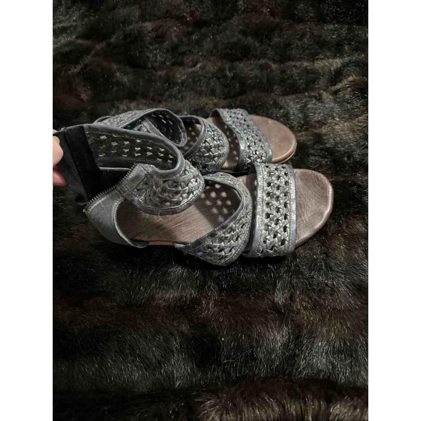 Roan by Bed Stu Womens Clio Gladiator Boho Ankle Sandals shoes sz 8 - Image 5