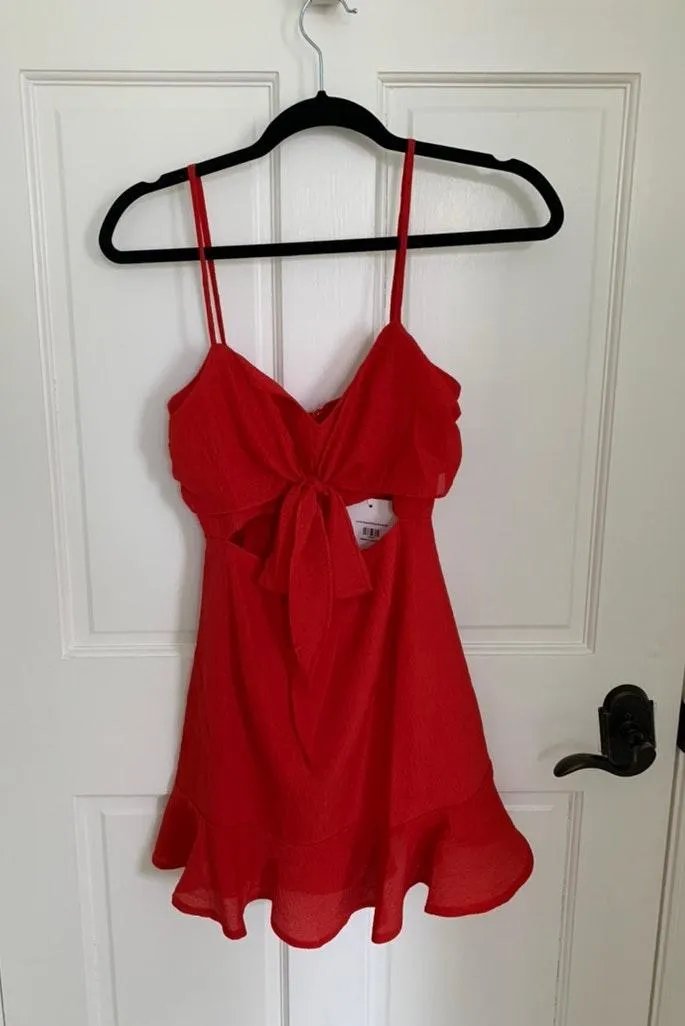 Hello Molly Red Dress - Image 2